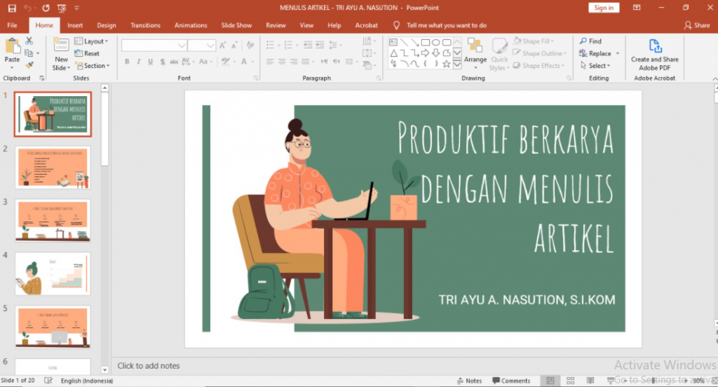 jasa presentasi power point